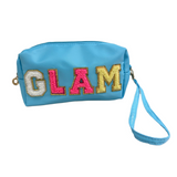 "GLAM" Glitter Wristlet Pouch - B313-GLAM