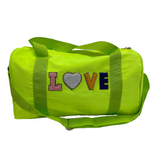 "LOVE" Glitter Duffle Bag - Model B316-LOVE