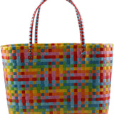 Woven Plastic Tote Bag - B226