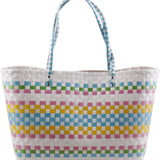 Woven Plastic Tote Bag - B226
