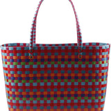 Woven Plastic Tote Bag - B226