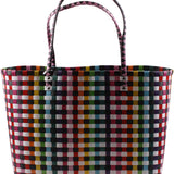 Woven Plastic Tote Bag - B226