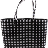 Woven Plastic Tote Bag - B226