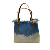 "Miami" Canvas Tote Bag - B300-MIAMI