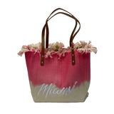 "Miami" Canvas Tote Bag - B300-MIAMI