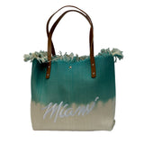 "Miami" Canvas Tote Bag - B300-MIAMI
