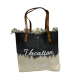 "Vacation Mode" Canvas Tote Bag - B300-VACATION MODE