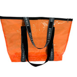 Transparent Tote Bag with Bold Straps - B322