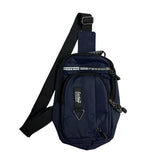 Utility Sling Bag with Zipper Pockets - B326