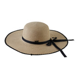 Elegant Straw Hat Collection with Bow Detail - FH267