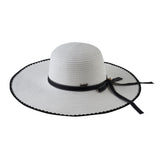Elegant Straw Hat Collection with Bow Detail - FH267