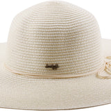 Floppy Straw Hat Collection with Ribbon Accent - Model FH345