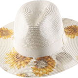 Floral-Printed Wide-Brim Hat Collection - Model FH395-P