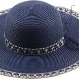 Decorative Sun Hat Collection with Ribbon Trim - Model FH424