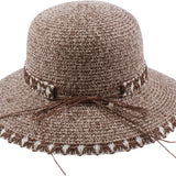 Crochet Sun Hat Collection with Braided Detail - Model FH425