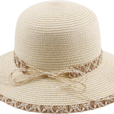 Crochet Sun Hat Collection with Braided Detail - Model FH425