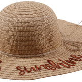 Embroidered Wide-Brim Hat Collection - Model FH436
