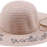 Embroidered Wide-Brim Hat Collection - Model FH436