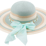 Striped Ribbon Sun Hat Collection - Model FH444