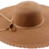 Ribbon-Tied Floppy Hat Collection - Model FH446