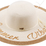 Embroidered Wide-Brim Hat Collection - Model FH452