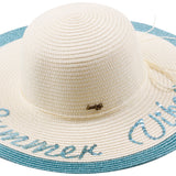 Embroidered Wide-Brim Hat Collection - Model FH452