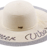 Embroidered Wide-Brim Hat Collection - Model FH452