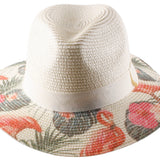 Floral Print Fedora Hat Collection - Model FH506-P