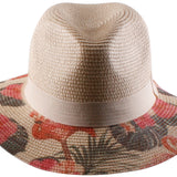 Floral Print Fedora Hat Collection - Model FH506-P