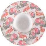 Bold Floral Wide-Brim Hat Collection - Model FH506