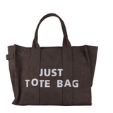 "Just Tote Bag" Canvas Tote - B321