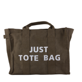 "Just Tote Bag" Canvas Tote - B321