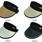 Minimalist Woven Visor Collection - Model FH533