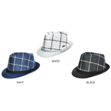 Checkered Fedora Hat Collection - Model HF109