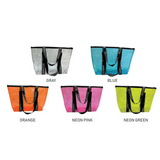 Transparent Tote Bag with Bold Straps - B322