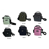Square Crossbody Bag with Adjustable Strap - B327