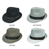 Greek Key Pattern Fedora Collection - Model FH550