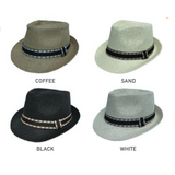 Embellished Fedora Hat Collection - Model FH549