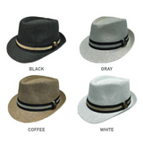 Classic Straw Fedora Hat Collection - Model FH529