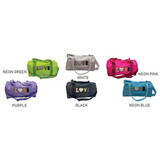 "LOVE" Glitter Duffle Bag - Model B316-LOVE