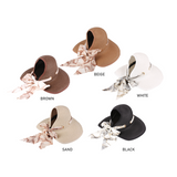Short-Brim Ribbon-Tied Hat Collection - Model FH353