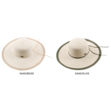 Wide-Brim Hat Collection with Subtle Contrast - Model FH423