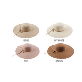 Ribbon-Tied Floppy Hat Collection - Model FH446