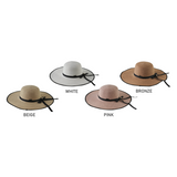 Elegant Straw Hat Collection with Bow Detail - FH267