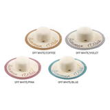 Embroidered Wide-Brim Hat Collection - Model FH452