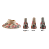 Floral Pattern Roll-Up Visor Collection - Model FH506-V