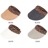 Leopard Print Visor Collection - Model FH363