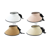 Classic Roll-Up Straw Visor Collection - Model FH330
