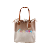 Multi Summer Canvas Tote Bag - B300-MULTI SUMMER