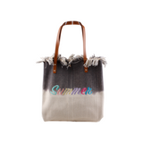 Multi Summer Canvas Tote Bag - B300-MULTI SUMMER